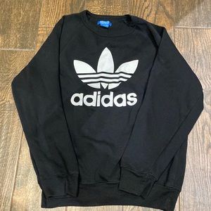 Adidas Sweater, Medium, Black